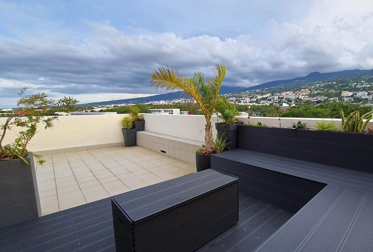 Rooftop - L'Appartement En Haut Сен-Дені Екстер'єр фото